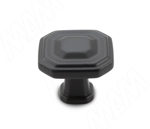 Ручка-кнопка черный матовый WPO.775.000.00N4