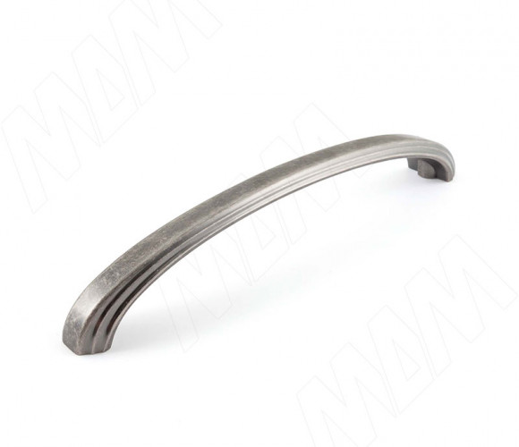 Ручка-скоба 128мм ZAMPA серебро состаренное  BH.67.128.AP