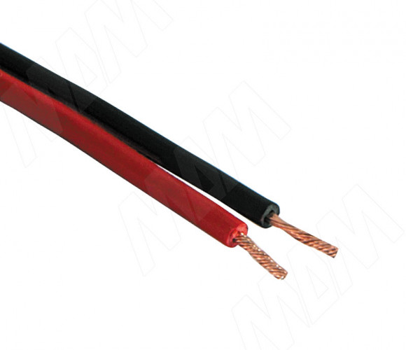 Провод  двужильный, сечение 0,5 кв.мм WIRE-LV-2