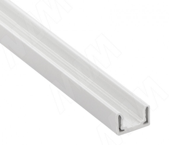 Направляющая накладная белый  0684.19 L-2,6м