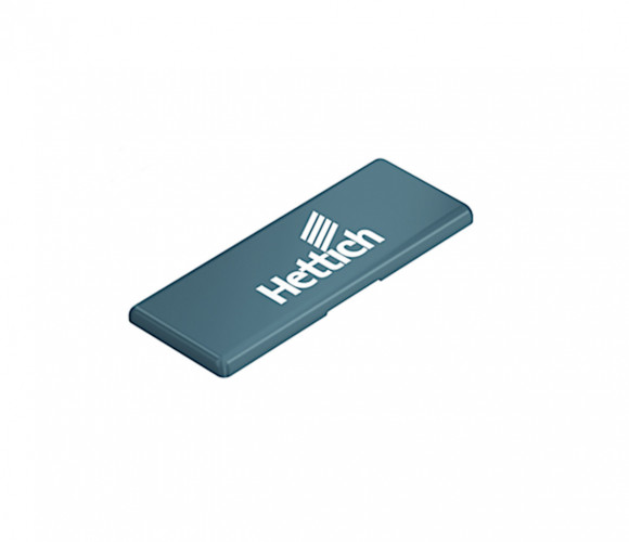 9099871 ЗАГЛУШКА НА КОНСОЛЬ ПЕТЛИ SENSYS 8657I, С ЛОГОТИПОМ HETTICH, ПЛАСТИК