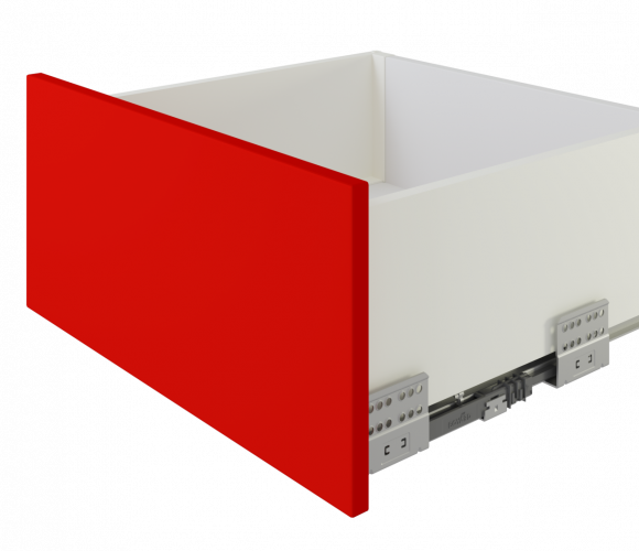 Ящик СТАРТ PUSH с ПРЯМЫМИ боковинами Белый SB30W.1/350, выс. стенки 167мм