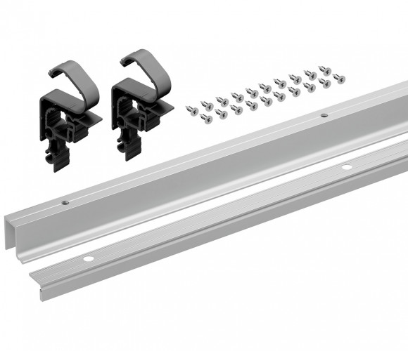 9339503 Комплект профилей WingLine L 2024, с перфорацией, L2400 мм, алюминий, серебристый