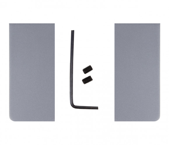 Заглушки закр. для горизонт. профиля GOLA BALANCE " L" Серый   RZ051.04GR   БОЯРД