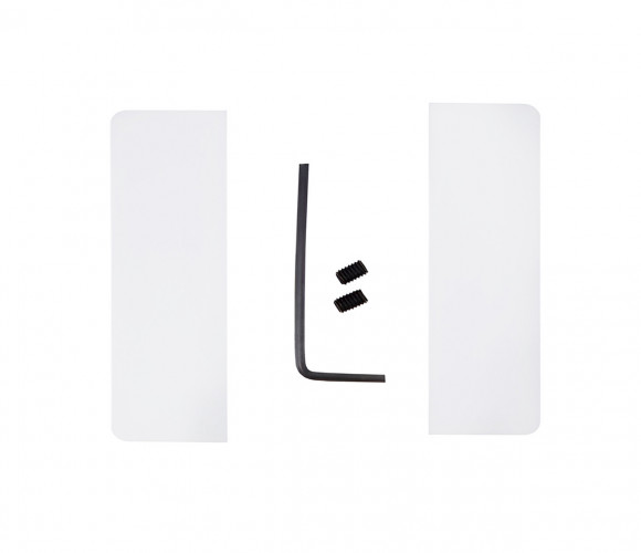 Заглушки закр. для горизонт. профиля GOLA BALANCE " C" Белый   RZ050.04W   БОЯРД