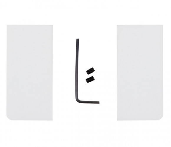 Заглушки закр. для горизонт. профиля GOLA BALANCE " L" Белый   RZ051.04W   БОЯРД