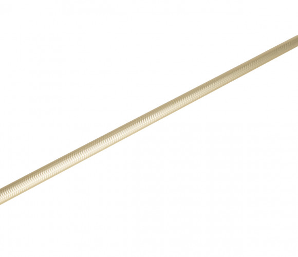 PR003MBSG.1/320 Матовое браширован.сатиновое золото Пруток LINE для ручки