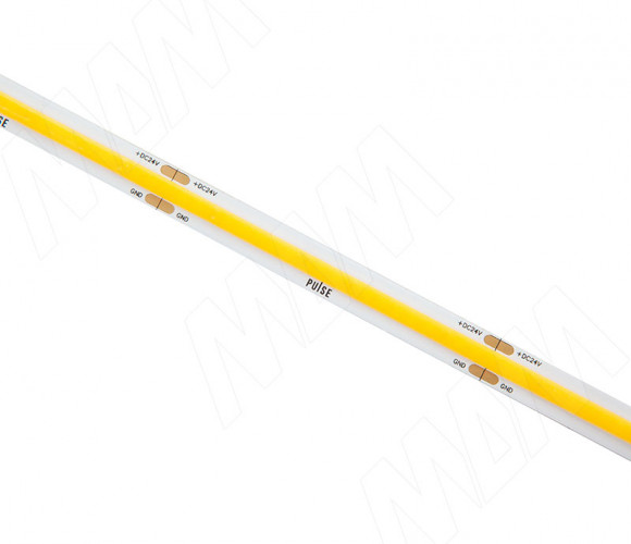 Светодиодная лента LUX COB 336 диодов,24V, 8W/1м, ширина 10мм, CRI 90, нейтральный 4000K LS24-COB-NW20-8