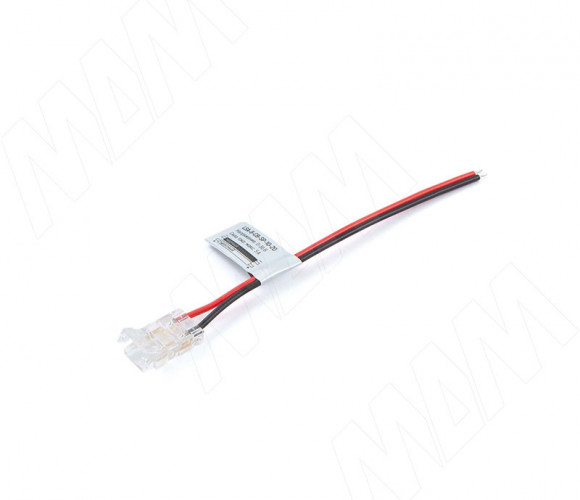 Коннектор для ленты COB и SMD,8мм.к блоку питания, провод 100мм. IP20 LSA-8-CB-SP-10-20