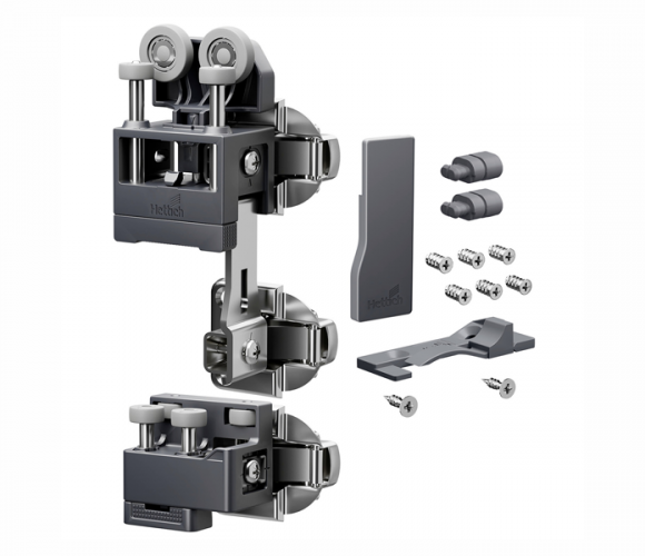 9339347 Комплект фурнитуры WingLine L 2024, heavy, с самозакрыванием, антрацит, правый