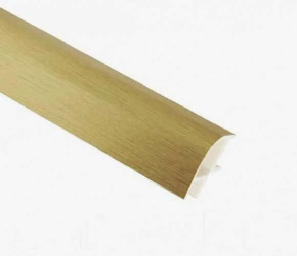 Угол цоколя универсальный 90гр., Н=100мм, Золото шлифованное