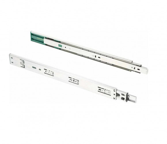 Направляющие шариковые с ДОВОДЧИКОМ Versalite PLUS+ полн. выдв., нагр 40 кг.   PK-L-H45-400-B   GTV