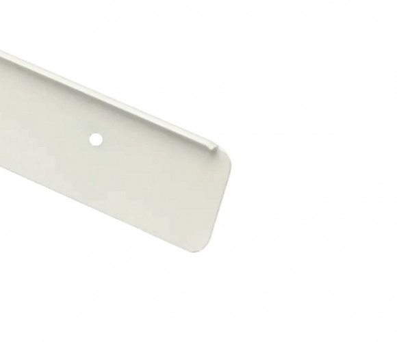 ПЛАНКА AL-38 R-3мм ТОРЦЕВАЯ УНИВЕРС.   NEW БЕЛЫЙ