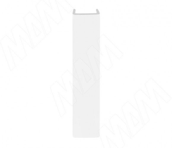 Конечный элемент цоколя (высота 100) белый   19.4801R.40N