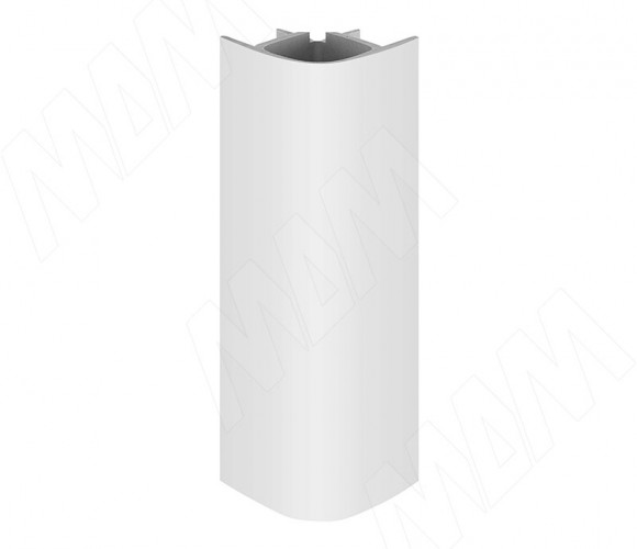 Уголок цоколя 90гр. универсальный (высота 150), зеркальный 19.9101R.15