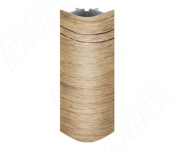 Уголок цоколя 90гр. универсальный (высота 100), Дуб Вотан 19.9150R.10