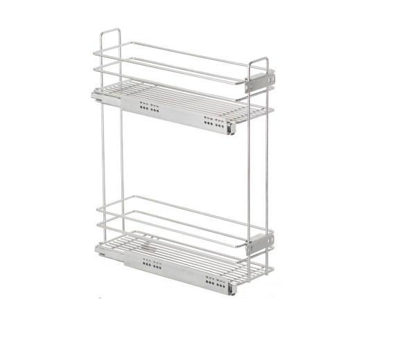 Cargo mini 150мм Квадро GTV + направл. GTV, бок.крепл. Левая, с крепл. к фасаду