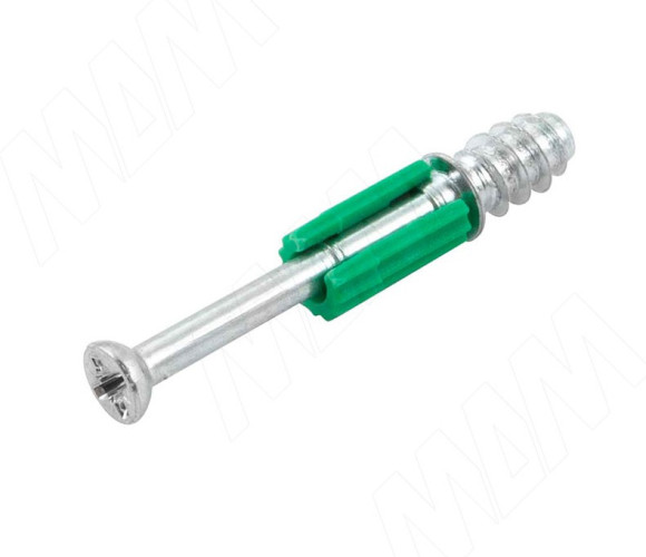 Дюбель эксцентрика 15мм евровинт с пластиковым элементом (34 мм) Permo(Италия) TC01